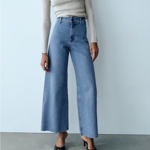 Zara wide leg jeans